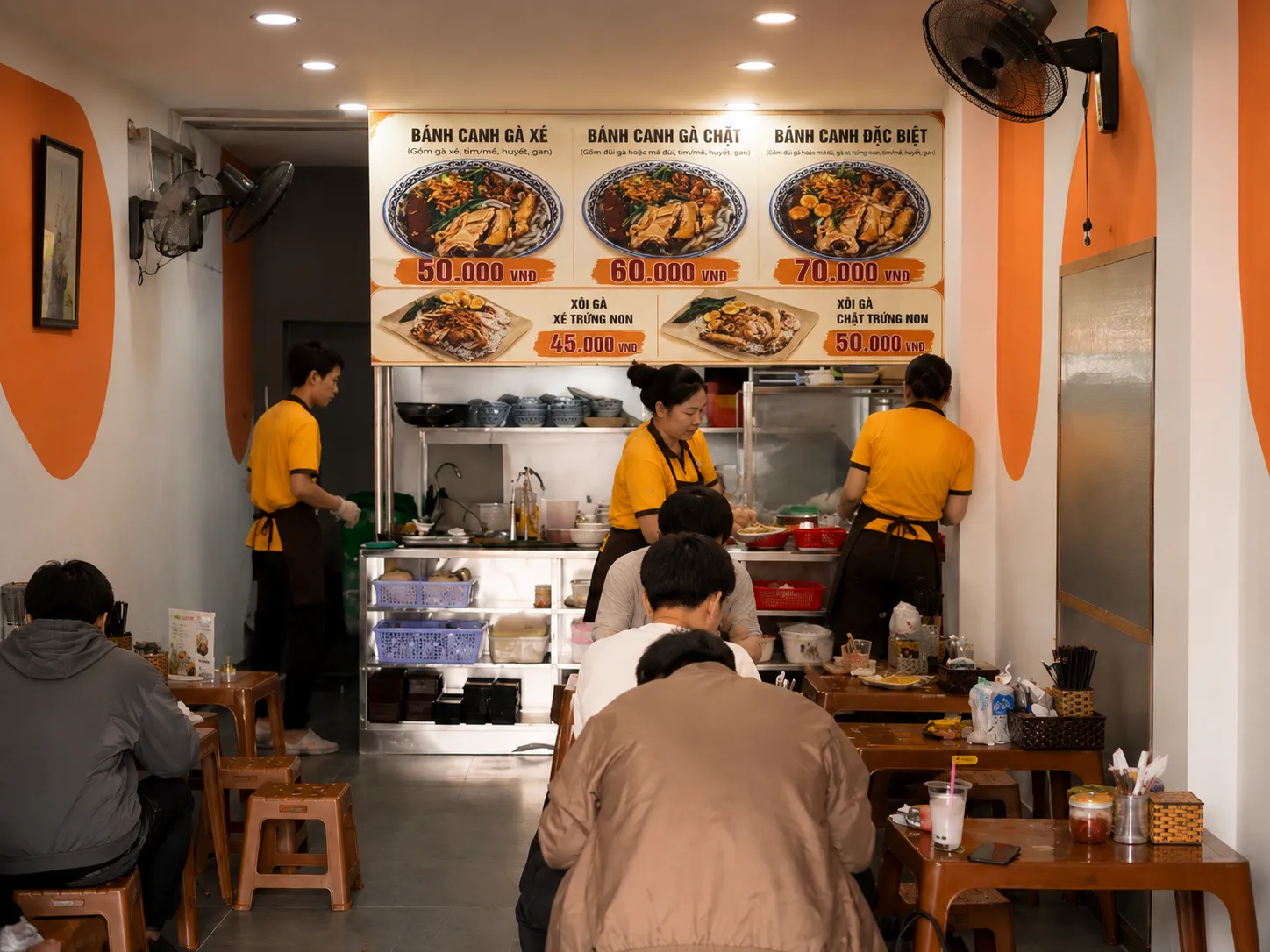 Một góc nhỏ của quán