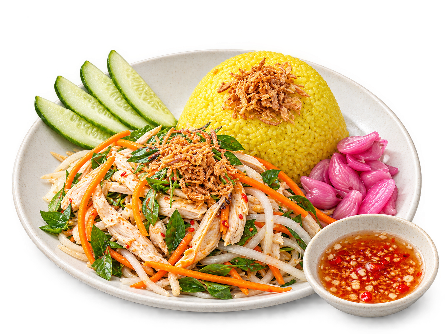 Cơm Gỏi Gà Xé Hàng Gòn